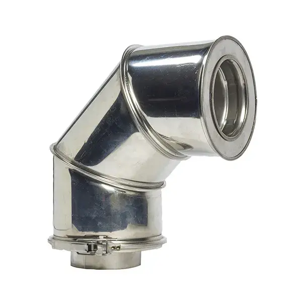 Codo pellet doble capa 80/90º