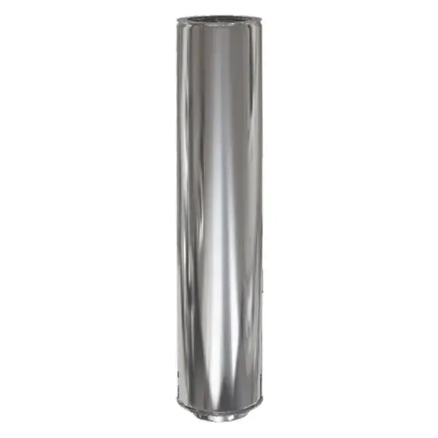 Tubo doble pared inox 25 cm ø 150