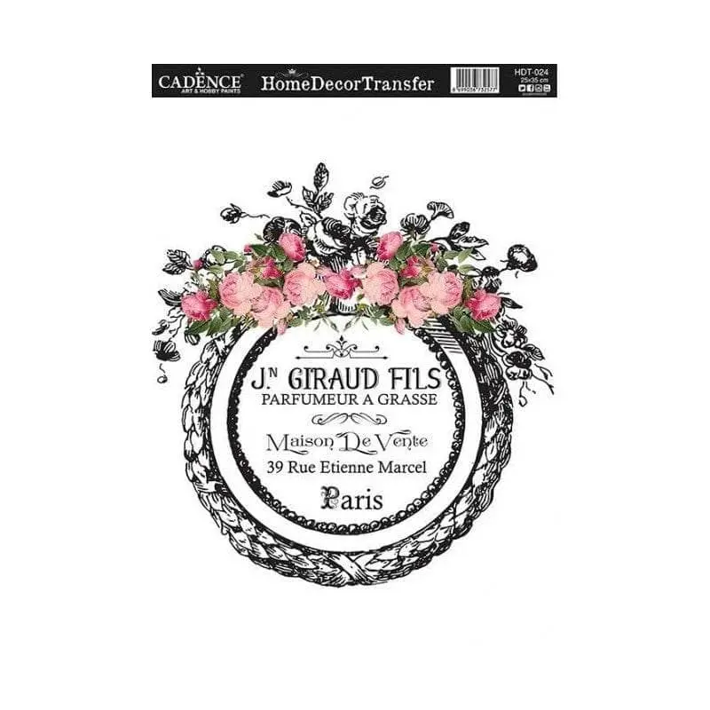 Cadence Transfer Home Decor HDT-024 Pefumeria