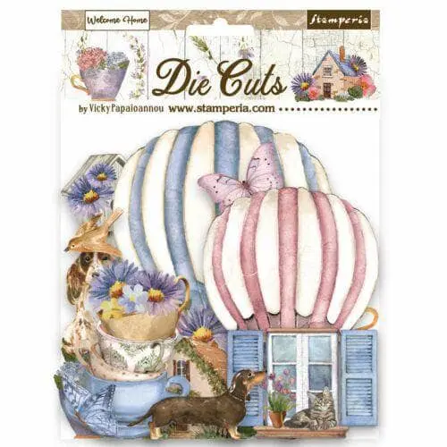 Destornillador Magnético Stamperia Die Cuts DFLDC72 Welcome home