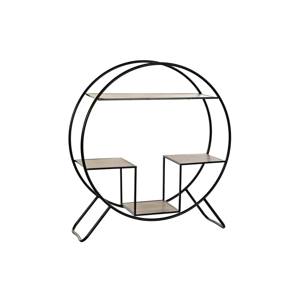 ESTANTERIA ABETO ACERO 90X30X100 NEGRO