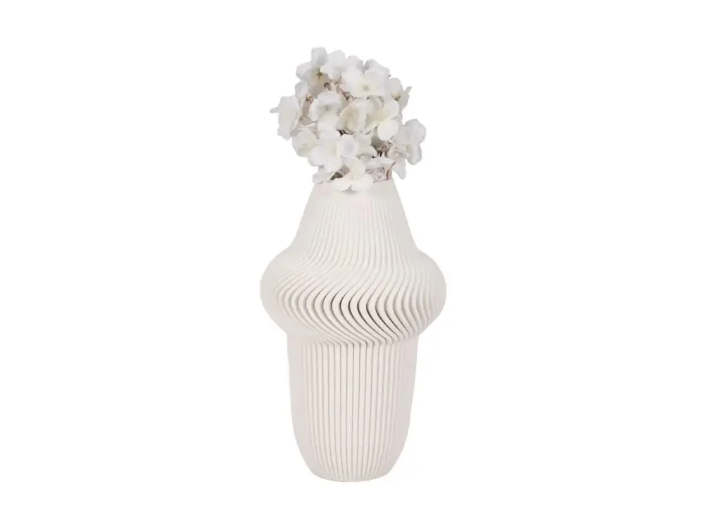 Florero Antilles Porcelana 36Cm Arena