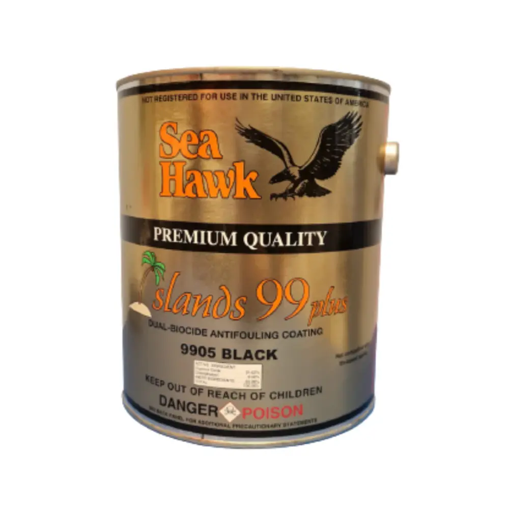 Pintura marina antifouling Sea Hawk Island 99 Plus Ébano GL