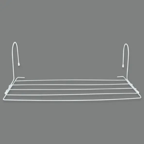 Stendibiancheria per radiatore 2.5m acciaio bianco