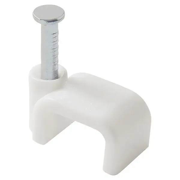 Grapas para cable plano 2x0,75 mm diall 25 uds