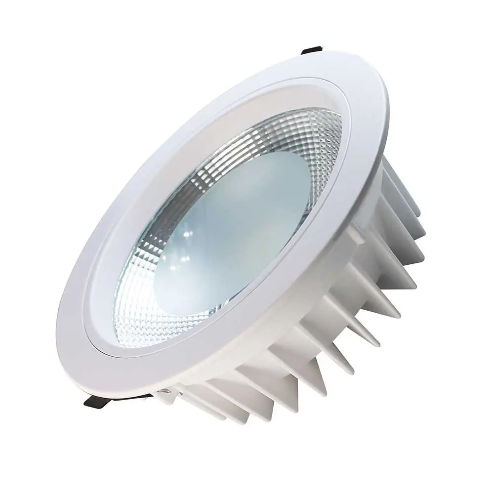 Downlight LED empotrable redondo 24w 2280lm ø20cm blanco con Dimmable Integrado