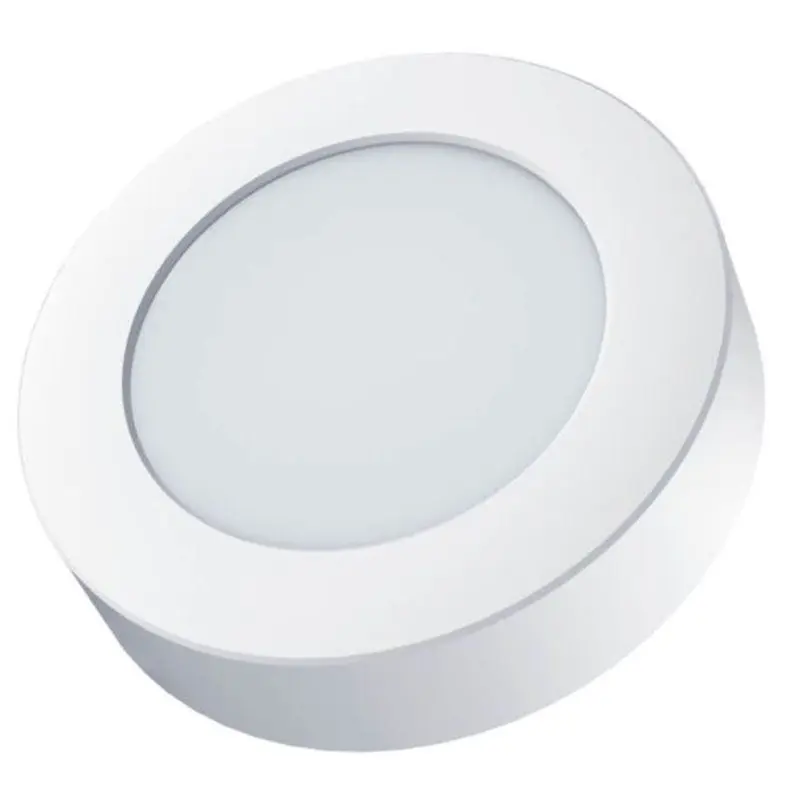 Iluminación Empotrada Downlight superficie LED redondo bogur 6w 4000k blanco