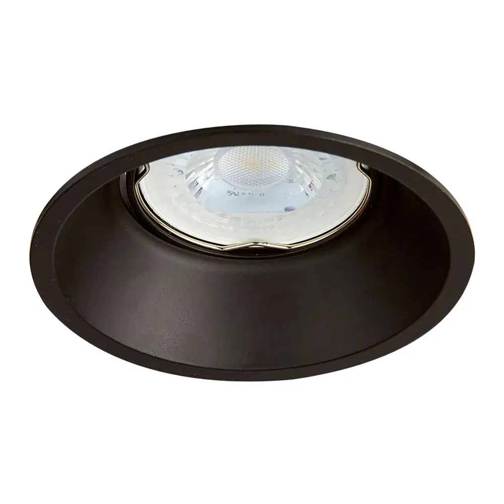Iluminación Empotrada Lámpara Downlight Empotrable, Potencia Máx. 50 W, Base GX5.3, Foco MR16 no incluido