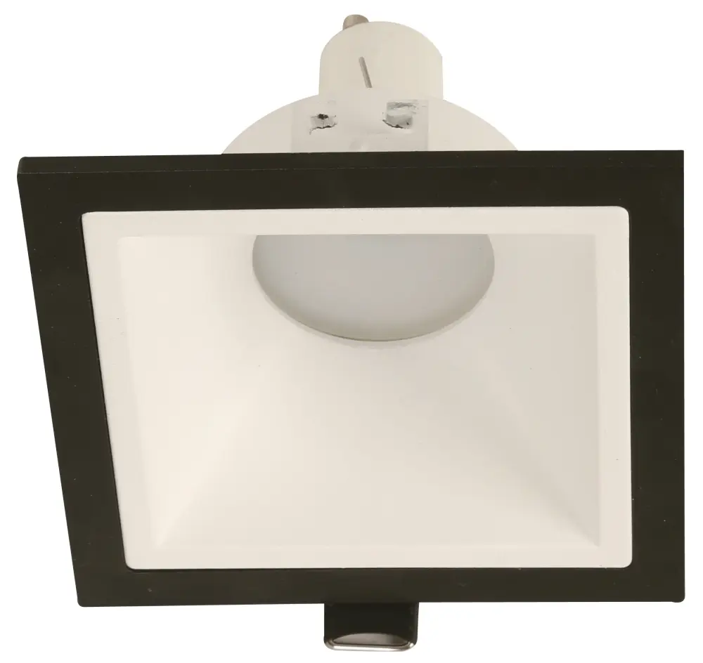 Lampara de Techo Empotrable de 1 Luz - Socket GU10 con Dimmable Integrado