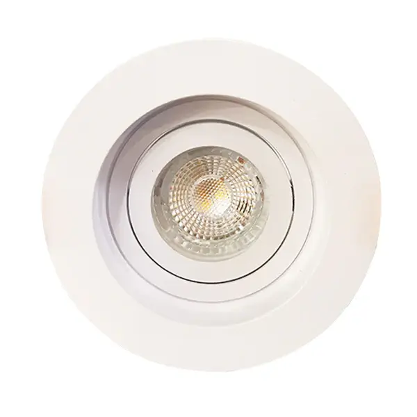 Lámpara de Cocina Foco embutido aluminio blanco Ø 10 cm GU10 - TOFO0046