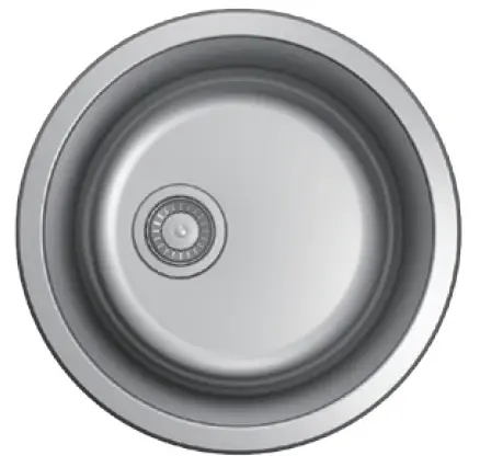 Fregadero MA Collection Redondo Undermount Stainless Metal - FD1065