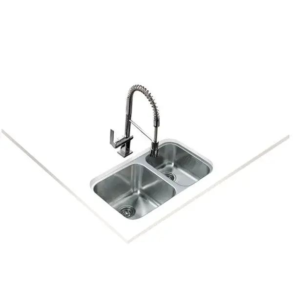 Fregadero Teka de cocina BE 2C 785 2 cubetas inox 90 cm