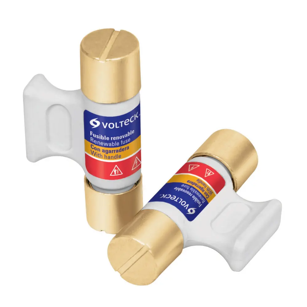 BLISTER CON 2 FUSIBLES 30a CON AGARRADERA VOLTECK FUS-30AB