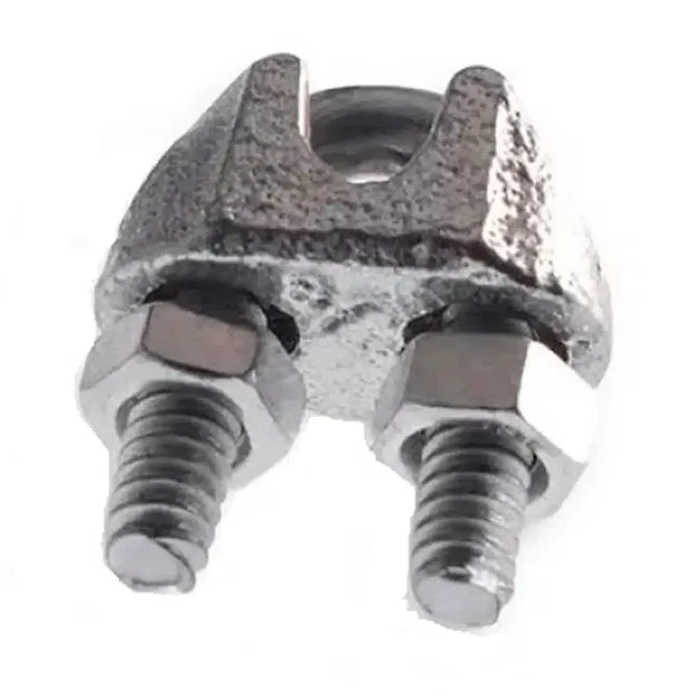 Aislado para Seguridad Grapa galv p/cable 5mm-3/16" - CASCO