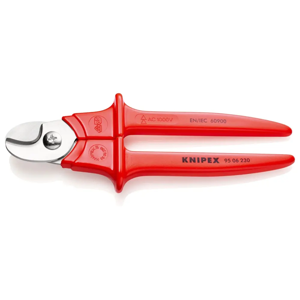 Knipex 95 06 230 - VDE insulated cable cutter 230 mm aislado handles