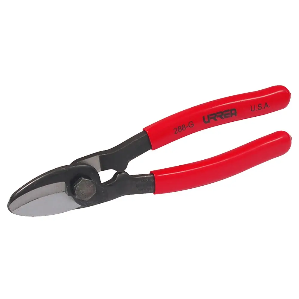 Tijera corta cable de cobre AWG 2/0 con mango de goma grip, 9-1/4" Urrea