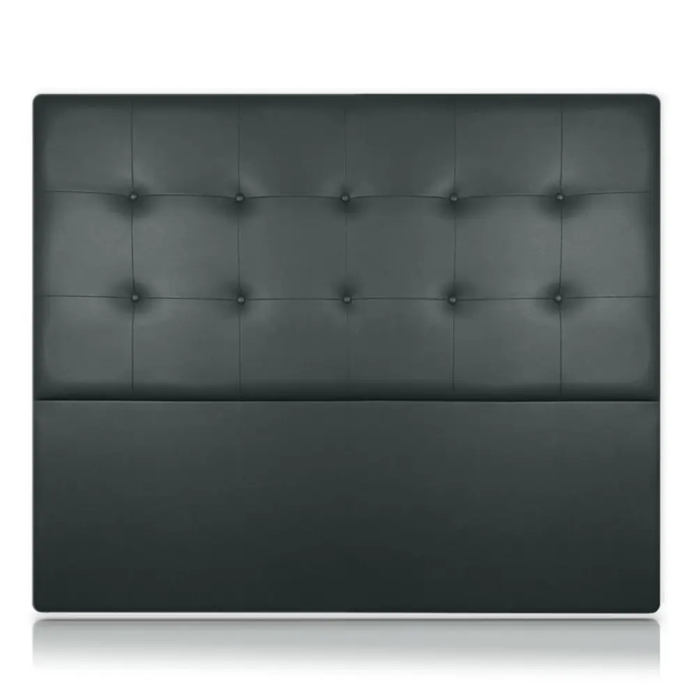 Cabeceros atenea tapizado polipiel gris 160x120 de sonnomattress