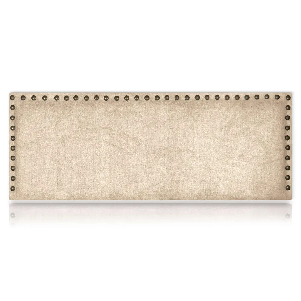 Cabeceros dafne tapizado nido antimanchas crema 220x55 de sonnomattress