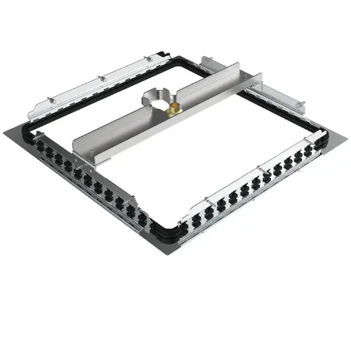 Ceiling Mount Flange 15" Rain Shower Brushed Bronce VS-127-BBZ