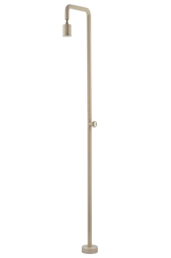 Ducha exterior serie Pool acero S.316 Moka de Poolimex