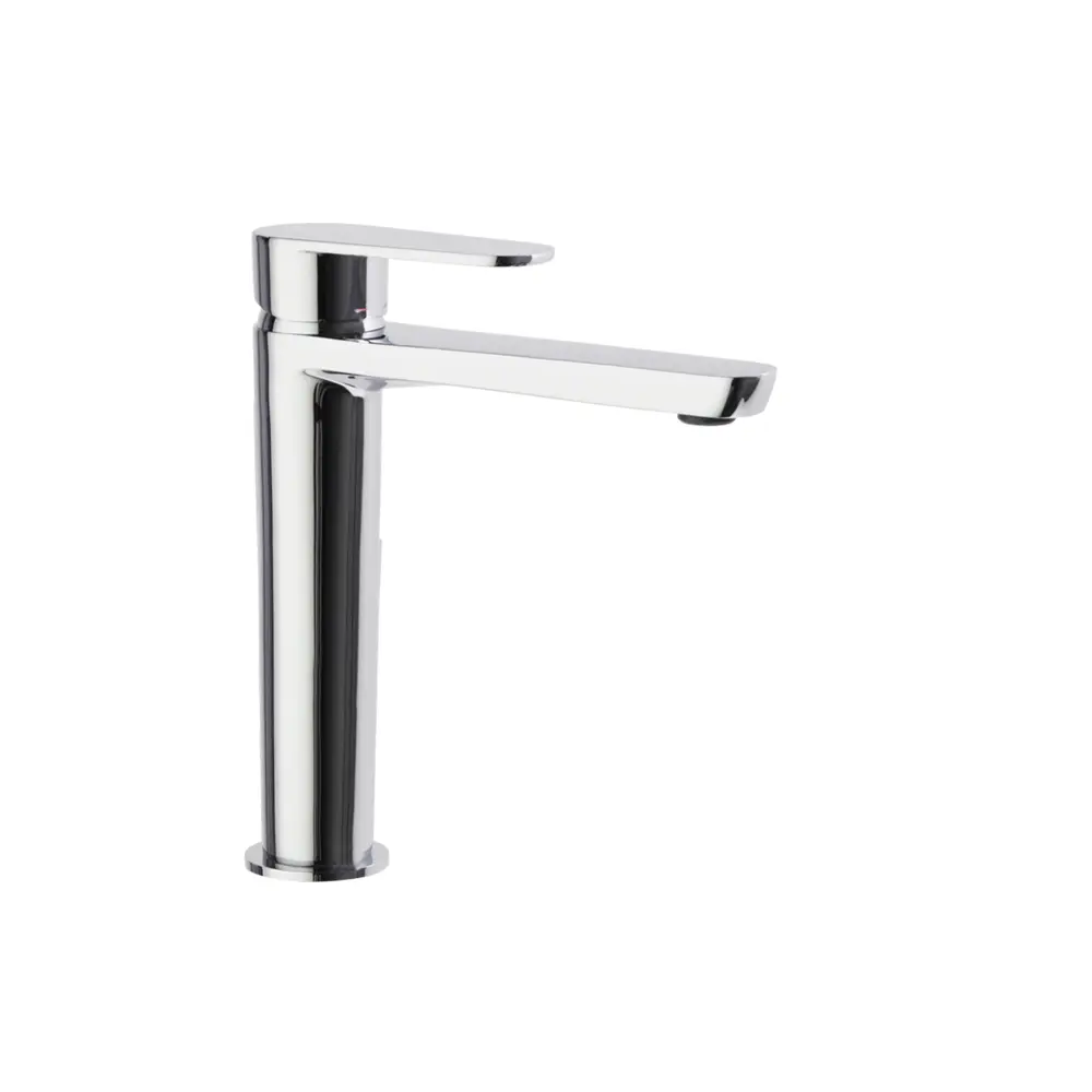 Grifo de lavabo monomando grande con sistema s3 de ahorro d