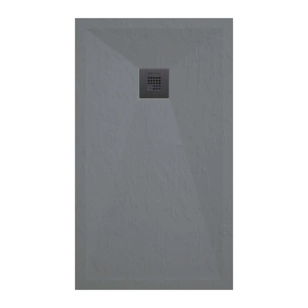 Piatto doccia resina modello Plus 70x120cm grigio ardesia