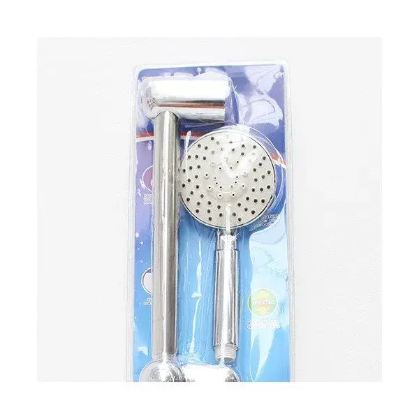 Set de ducha con mango y teléfono redondo