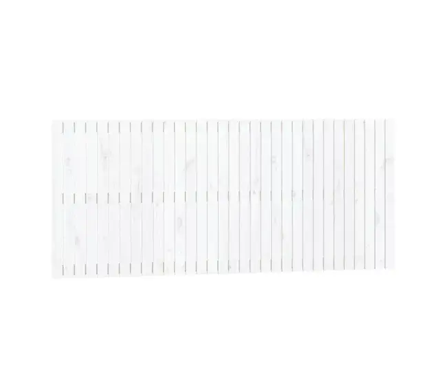 vidaXL Cabecero cama pared madera maciza pino marrón miel 204x3x90 cm