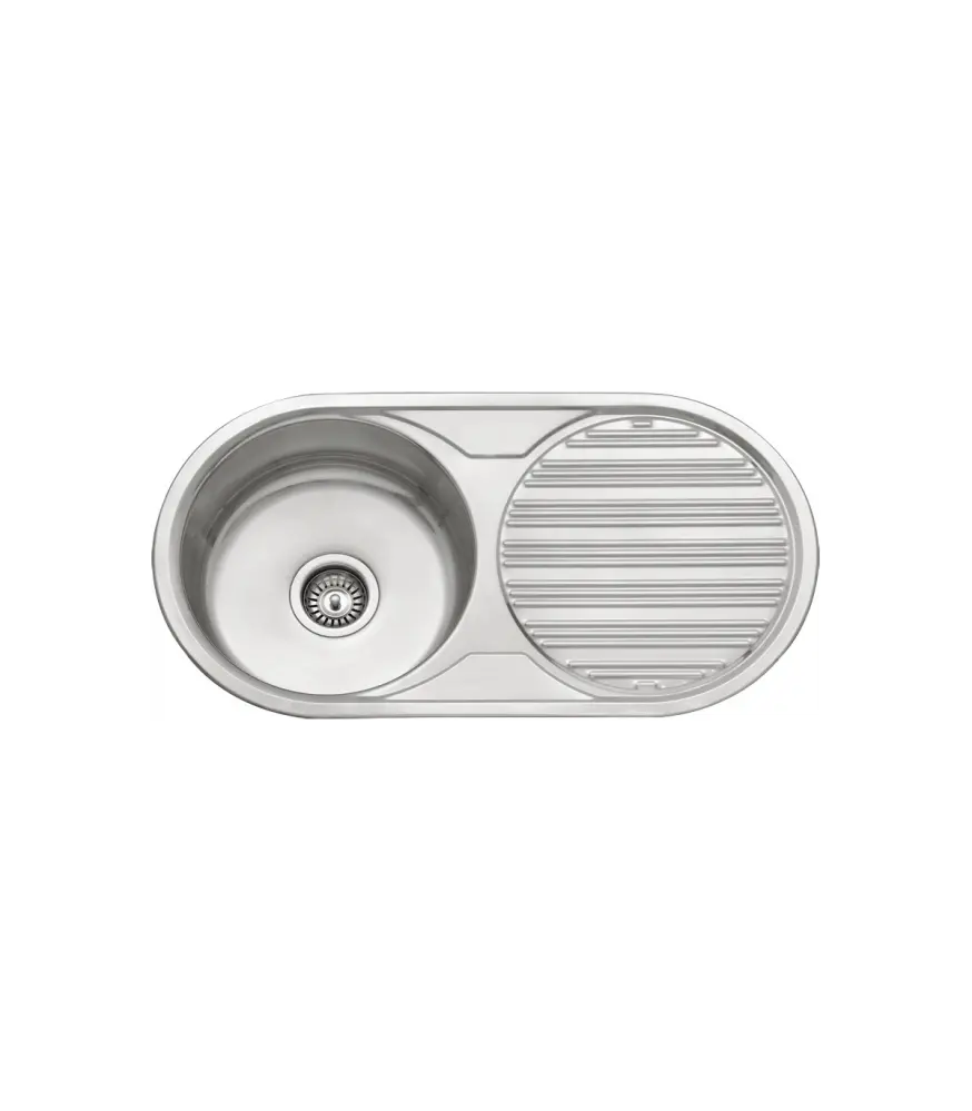 Fregadero con escurridor y orificio para grifo bangladés