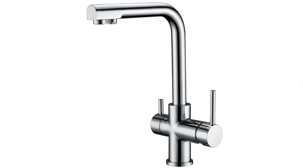 Grifo de cocina osmosis con 2 vias giratoio 360 color cromo
