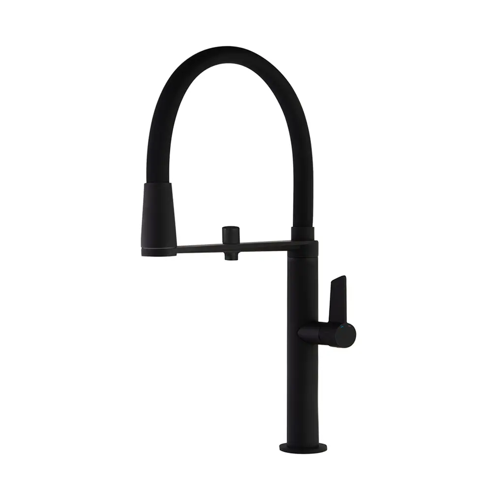 Grifo de fregadero de cocina monomando de cocina profesional