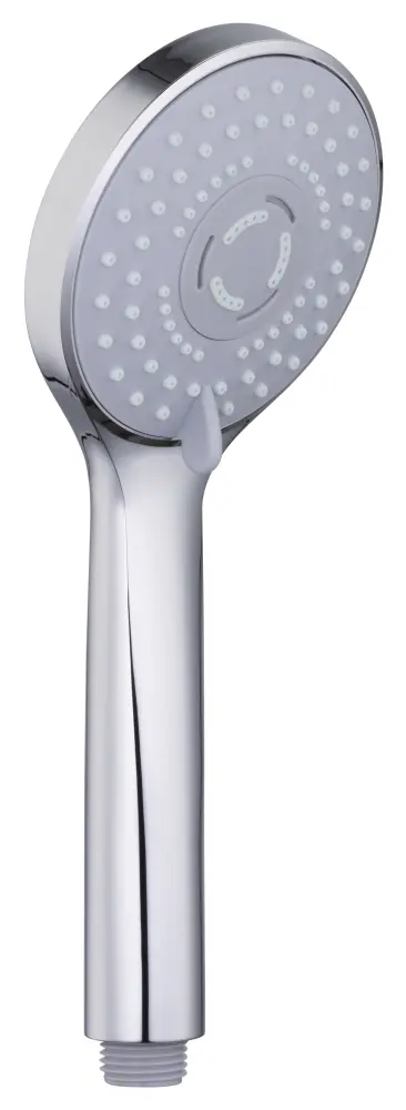 Cabezal de ducha cromado de 3 chorros yuna