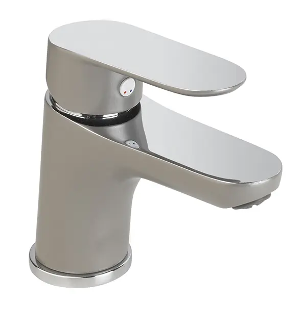 Grifo para lavabo cromado / gris kevon para Ducha Presión