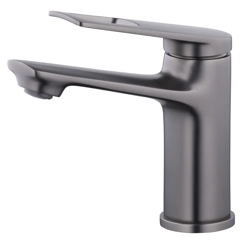 Juego de Toalleros Mezclador para lavabo de acero gris yuna .