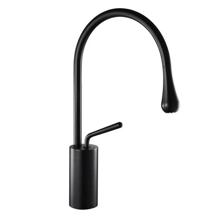 Auralum grifo para lavabo - giratorio 360° - latón - mezclador de agua frí
