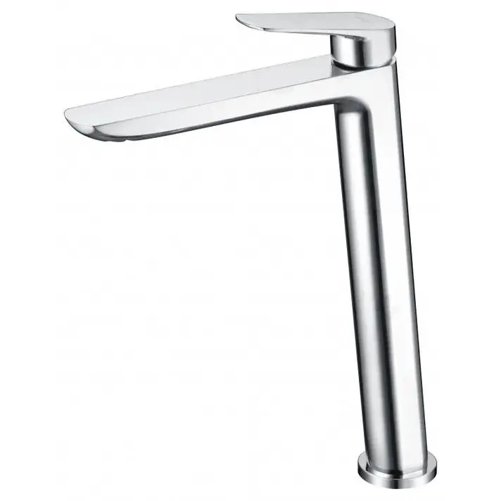 Mice - grifo mezclador para lavabo monomando con caño esbelto color cromo