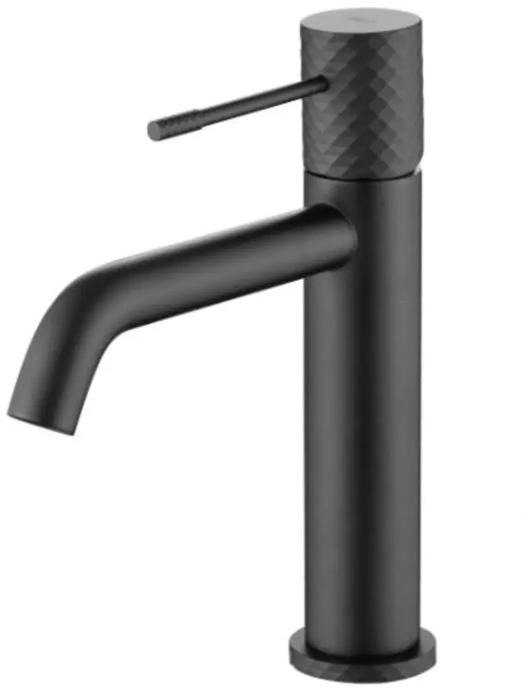 Monomando lavabo negro mate serie génova