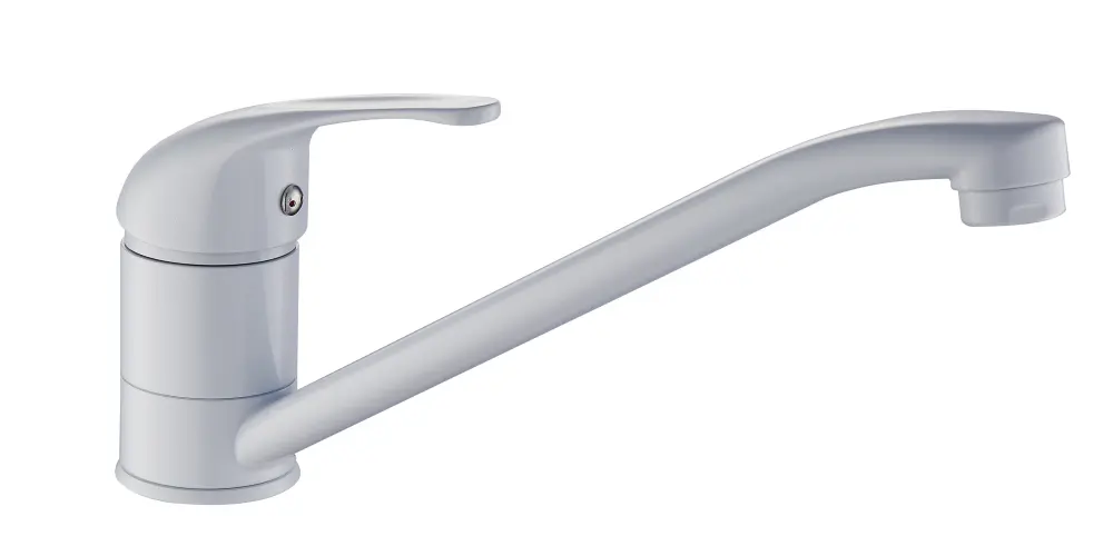 Colgador de Tazas Grifo de fregadero blanco pola