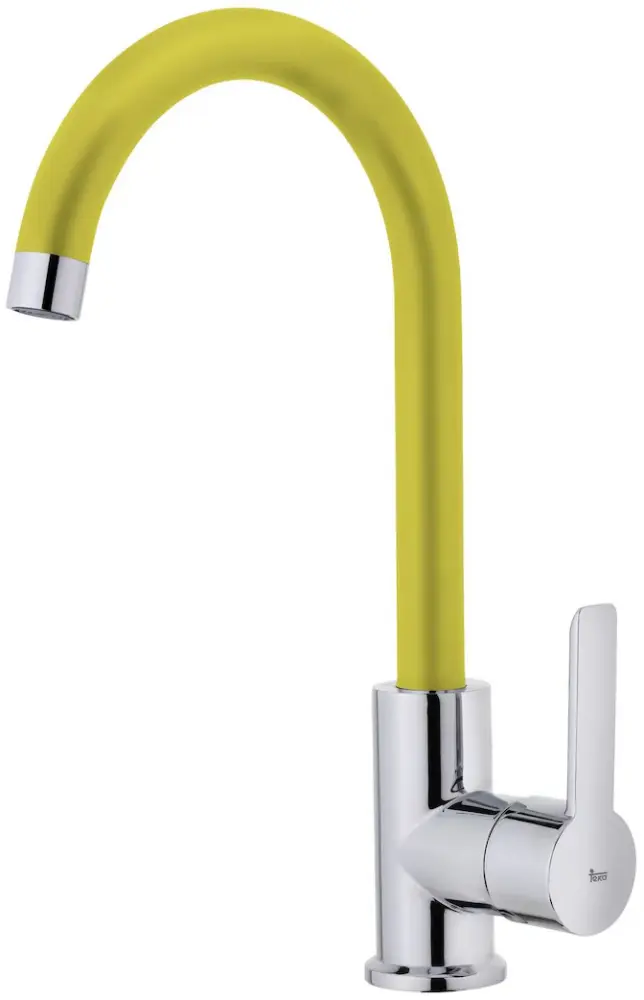Grifo De Cocina -915 Amarillo Teka con Divisores Ajustables
