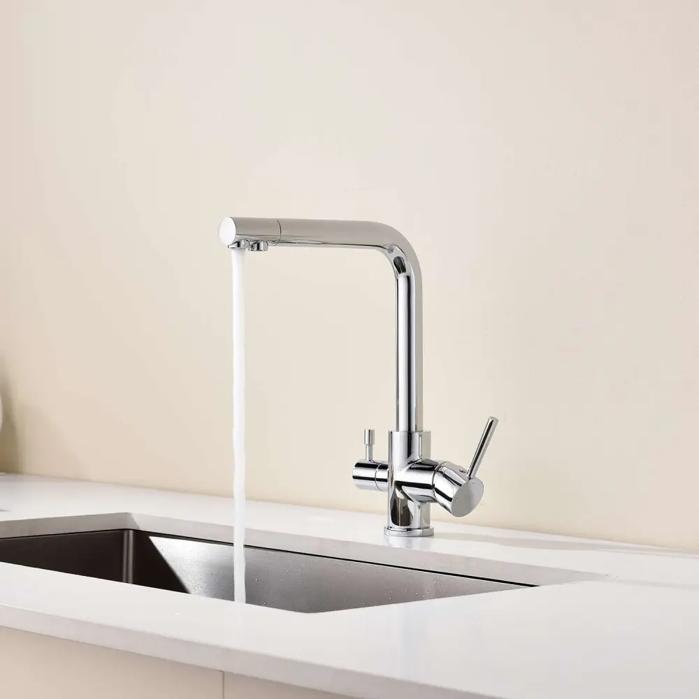 Grifo de cocina monomando ósmosis 3 vías sky bath cromo con Garantí de 2 ños