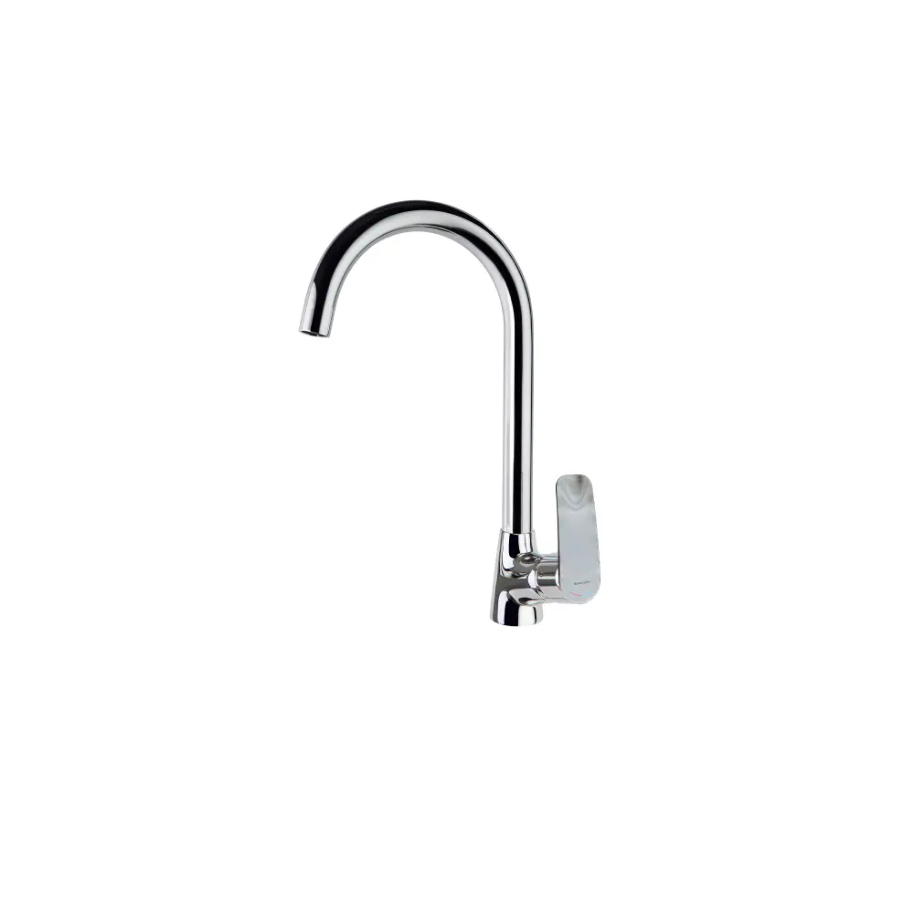 Grifo de fregadero de cocina monomando cónico con caño con Ganchos Giratorios