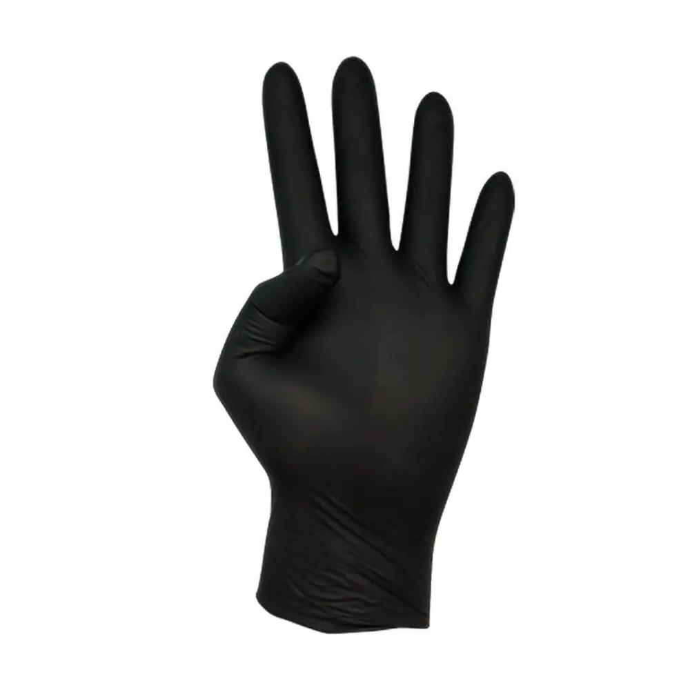 Guante nitrilo negro pequeño caja 20 Fplus