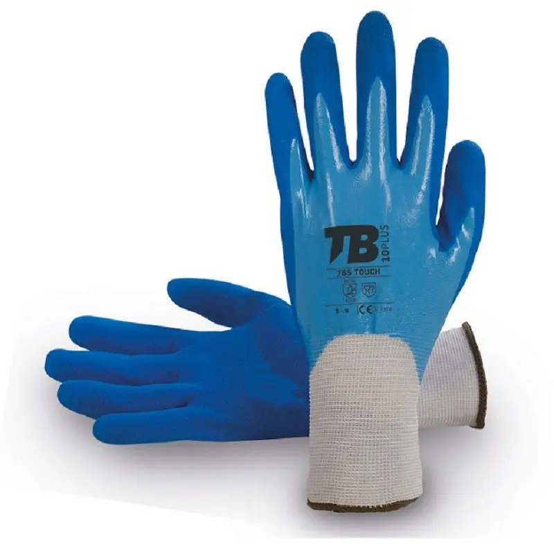 Guante nylon cubierto total nitrilo 765 touch talla m-8 Tomas Bodero
