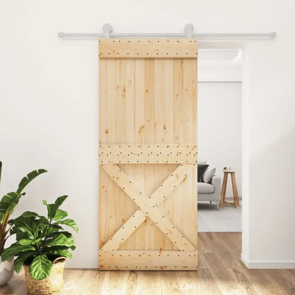 Puerta corredera con herrajes Farvionar | Grenova Compatible con Puertas de 40mm