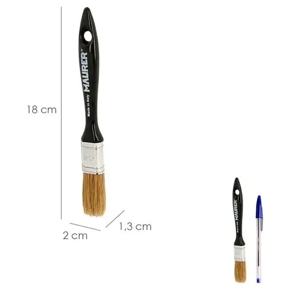 Paletina profesional Maurer cerda blanca 20 mm