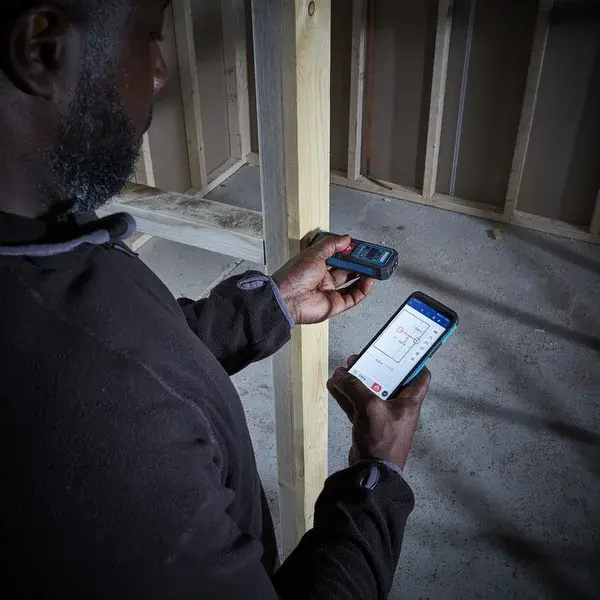 Medidor distancia 30 m Erbauer