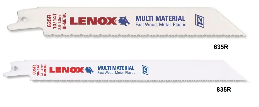 Forza hojas de sable para madera, acero y plastico