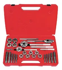Juego De Machos De Roscar y Troqueles Hexagonales Métricos, 25 Piezas, Snap-On TDM99117B