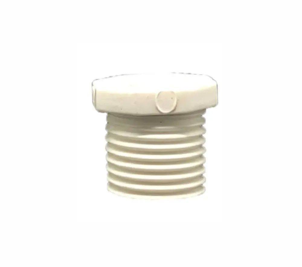 Tapón Macho PVC Hidráulico Con Rosca 1/2", PTAPONM13