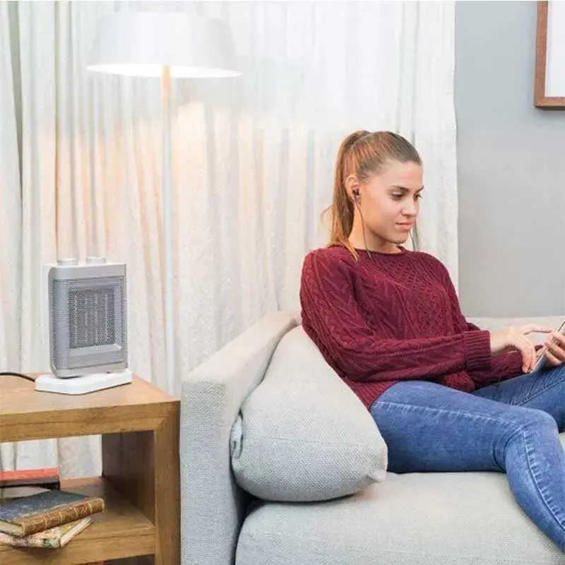 Calefactor cerámico oscilante Ready Templado 6100 Ceramic Rotate Cecotec 1500W 3 modos de funcionamiento